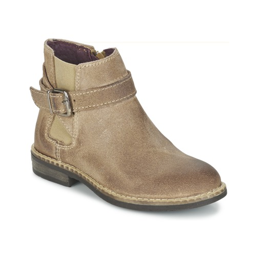 Shoes Girl Mid boots Mod'8 NEL Beige