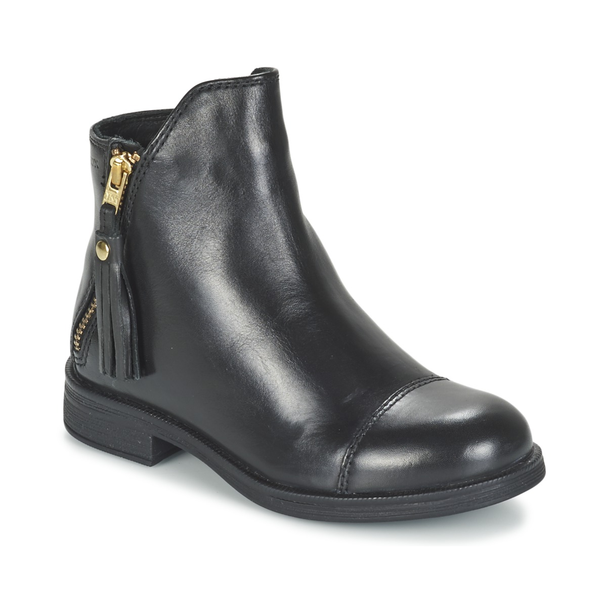Shoes Girl Mid boots Geox AGATE Black