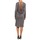 material Women Short Dresses Kaporal TALET Grey