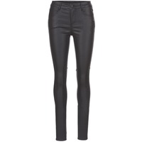 material Women slim jeans Vila VICOMMIT Black