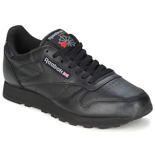 ironie Antagonisme Opvoeding Reebok Classic CL LTHR Black - Free delivery | Spartoo NET ! - Shoes Low  top trainers USD/$78.40
