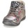 Shoes Girl Mid boots Catimini CALINE Cvs / Gris-paillet / Dpf / Gluck