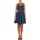 material Women Short Dresses Brigitte Bardot BB45080 Blue