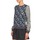 material Women sweaters Manoush MOSAIQUE Grey / Black / Blue