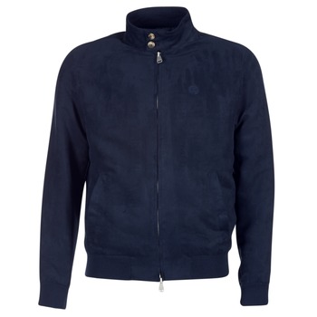 Clothing Men Leather jackets / Imitation le Serge Blanco FIDENZA Marine