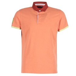 material Men short-sleeved polo shirts Serge Blanco PRC1256 Coral