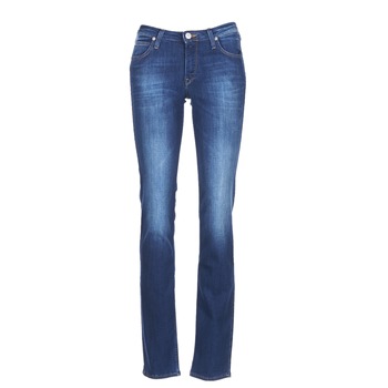 Clothing Women straight jeans Lee MARION STRAIGHT Blue / Medium