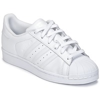 Shoes Children Low top trainers adidas Originals SUPERSTAR White