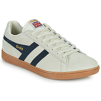 Shoes Men Low top trainers Gola EQUIPE SUEDE White / Marine