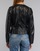 Clothing Women Leather jackets / Imitation le Benetton JANOURA Black