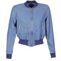 material Women Denim jackets Benetton FERMANO Blue / Medium