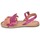 Shoes Girl Sandals Kickers DIXFROUFROU KID Fuschia / Coral