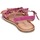 Shoes Girl Sandals Kickers DIXFROUFROU KID Fuschia / Coral