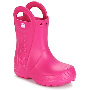 Shoes Children Mid boots Crocs HANDLE IT RAIN BOOT Pink