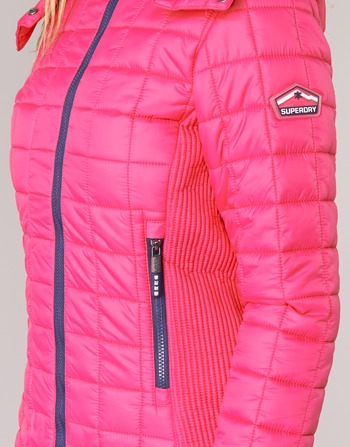 Superdry FUJI BOX QUILTED Pink