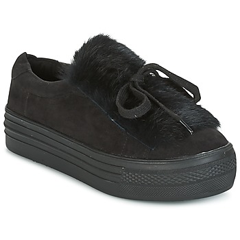 Shoes Women Low top trainers Coolway PLUTON Black