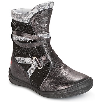Shoes Girl Mid boots GBB ROSANA Grey