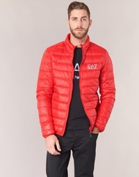 material Men Duffel coats Emporio Armani EA7 TRAIN CORE ID DOWN LIGHT JKT Red