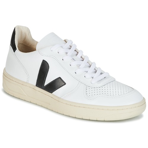 Nationaal volkslied credit Rang Veja V-10 White / Black - Free delivery | Spartoo NET ! - Shoes Low top  trainers USD/$154.50