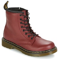 Shoes Girl Mid boots Dr. Martens DELANEY Red / Cherry