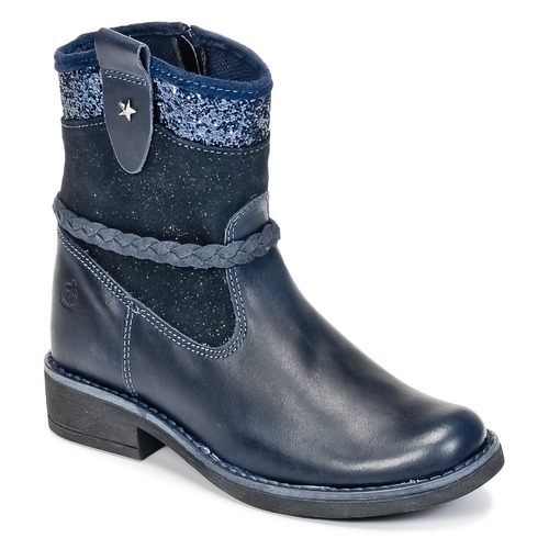 Shoes Girl Mid boots Citrouille et Compagnie HAYO Blue