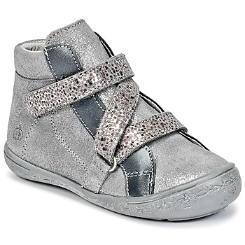 Shoes Girl High top trainers Citrouille et Compagnie HISSOU Grey