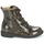Shoes Girl Mid boots Citrouille et Compagnie HEMANU Black / Brown