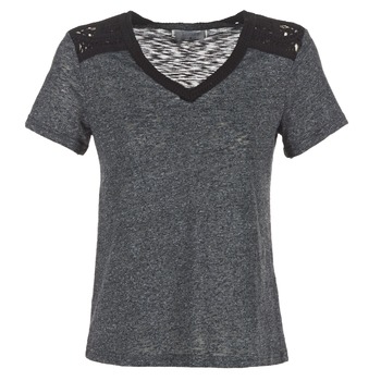 Clothing Women short-sleeved t-shirts Casual Attitude HINE Grey