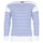Clothing Men Long sleeved shirts Armor Lux DISJON White / Blue