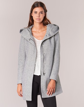 Clothing Women coats Only SEDONA Grey