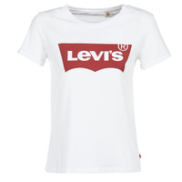 Clothing Women Long sleeved shirts Levi's THE PERFECT TEE White
