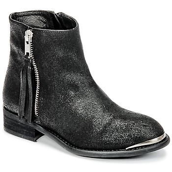 Shoes Girl Mid boots Young Elegant People AMELIAM Black