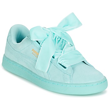 Shoes Women Low top trainers Puma SUEDE HEART RESET WN'S Blue / Pastel