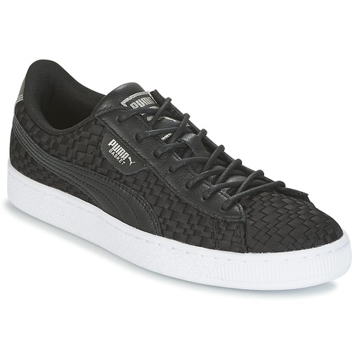 Puma BASKET SATIN EP WN'S Black - Free delivery | Spartoo NET ! - Shoes Low  top trainers Women USD/$83.60
