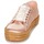 Shoes Women Low top trainers Superga 2730 SATIN COTMETROPE W Pink
