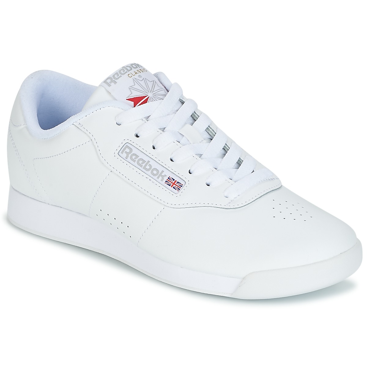 Reebok Classic PRINCESS White - Free delivery | Spartoo NET ! Shoes top trainers Women USD/$82.50