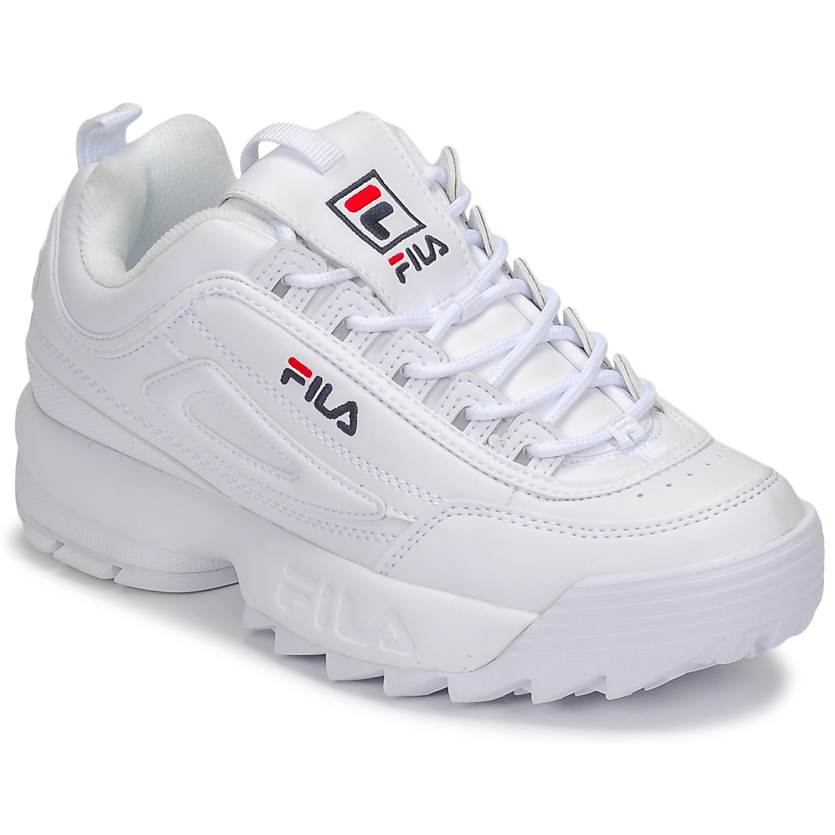 Fila DISRUPTOR LOW WMN White - delivery | Spartoo NET Shoes Low top trainers Women USD/$109.00