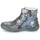 Shoes Girl Mid boots GBB REVA Gray / Blue