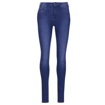 material Women Skinny jeans Pepe jeans REGENT Blue / Ce2 / Christals / Swarorsky