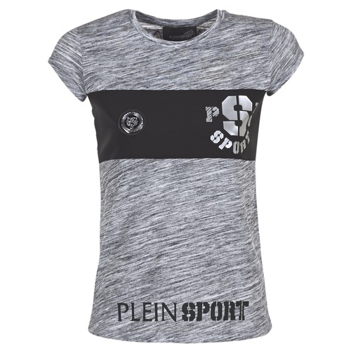 beet Trekken Bijna Philipp Plein Sport THINK WHAT U WANT Grey - Free delivery | Spartoo NET !  - Clothing short-sleeved t-shirts Women USD/$165.20