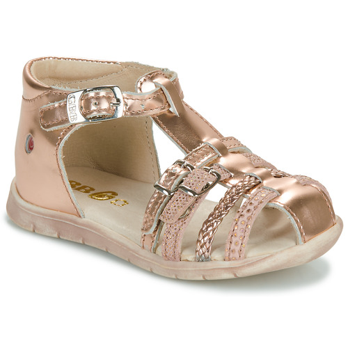 Shoes Girl Sandals GBB PERLE Gold