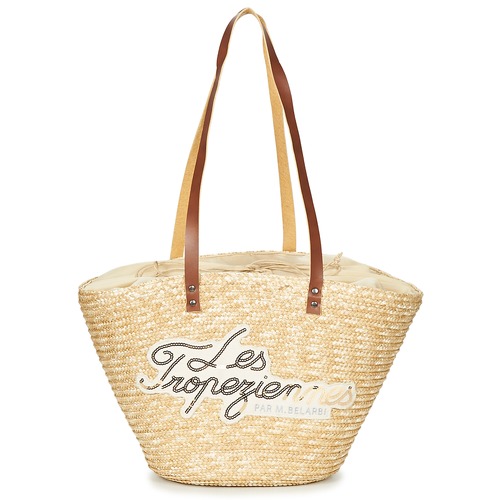 Bags Women Shopper bags Les Tropéziennes par M Belarbi MILOS Beige