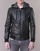 Clothing Men Leather jackets / Imitation le Oakwood JIMMY Black