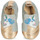 Shoes Girl Slippers Catimini LICORNETTE Grey / Gold