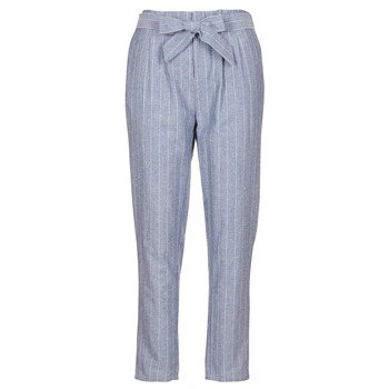 Clothing Women 5-pocket trousers Betty London IKARALE Blue / White