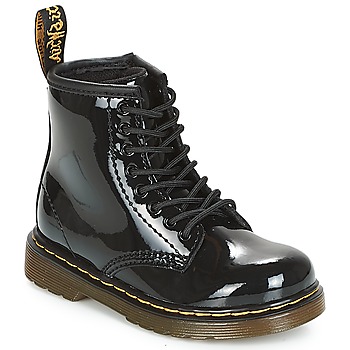 Shoes Girl Mid boots Dr. Martens 1460 PATENT CADET Black