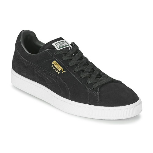 Puma SUEDE CLASSIC Black - Free delivery  Spartoo NET ! - Shoes Low top  trainers USD/$69.60