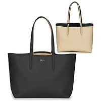 Bags Women Shopper bags Lacoste ANNA Black / Beige
