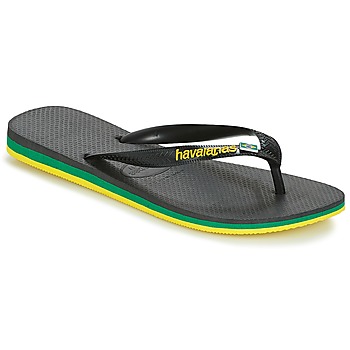 Shoes Flip flops Havaianas Brasil Layers Black
