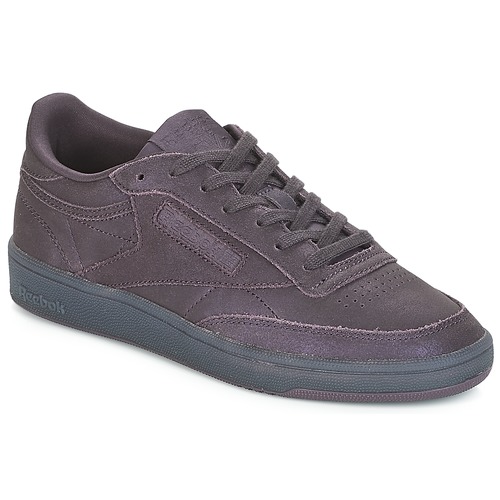 Reebok Classic CLUB C 85 Violet - Free delivery | Spartoo NET - Low top trainers Women USD/$86.80